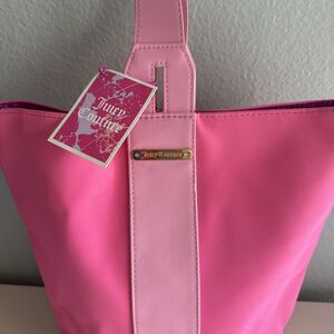 Juicy Couture Pink Bucket Bag Snap Closure Y12K Vibes - Small Flaw, Please read.